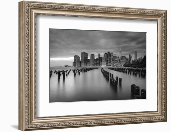 Usa, New York, New York City, Lower Manhattan Skyline-Michele Falzone-Framed Photographic Print