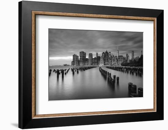 Usa, New York, New York City, Lower Manhattan Skyline-Michele Falzone-Framed Photographic Print