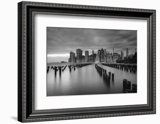 Usa, New York, New York City, Lower Manhattan Skyline-Michele Falzone-Framed Photographic Print