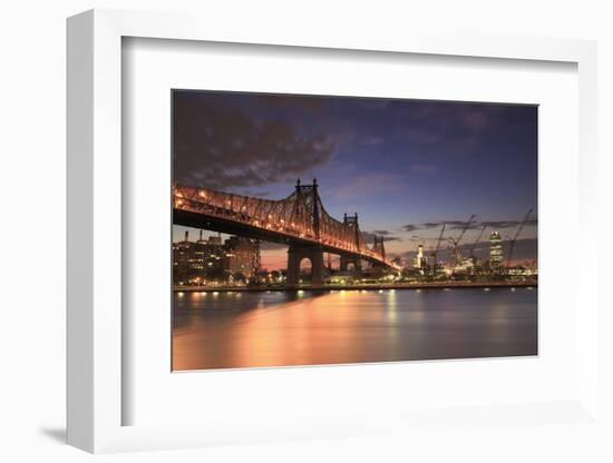 Usa, New York, New York City, Manhattan, Ed Koch Queensboro Bridge-Michele Falzone-Framed Photographic Print