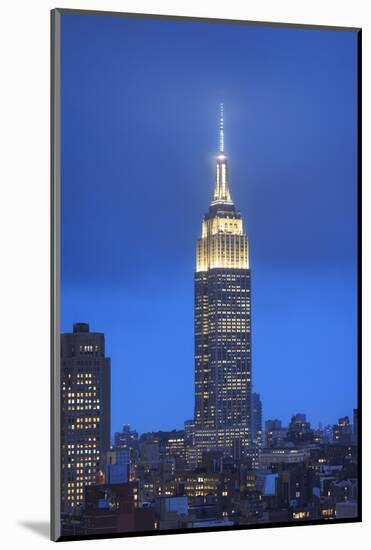 Usa, New York, New York City, Manhattan, Empire State Building-Michele Falzone-Mounted Photographic Print