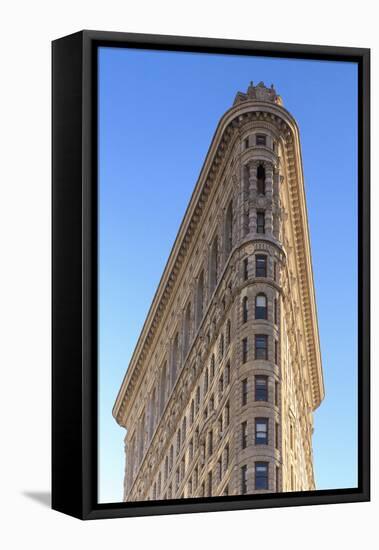 Usa, New York, New York City, Manhattan, Flatiron Building-Michele Falzone-Framed Premier Image Canvas