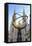 Usa, New York, New York City, Manhattan, Rockefeller Center, Atlas Statue and St Patricks Cathedral-Michele Falzone-Framed Premier Image Canvas