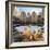 Usa, New York, New York City, Manhattan, Rockefeller Center, Ice Rink-Michele Falzone-Framed Photographic Print