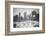 USA, New York, New York City, Skaters at the Wollman Rink-Walter Bibikow-Framed Photographic Print