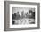 USA, New York, New York City, Skaters at the Wollman Rink-Walter Bibikow-Framed Photographic Print