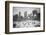 USA, New York, New York City, Skaters at the Wollman Rink-Walter Bibikow-Framed Photographic Print