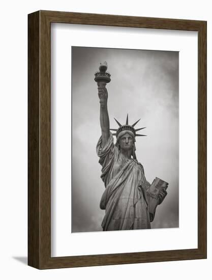 Usa, New York, New York City, Statue of Liberty National Monument-Michele Falzone-Framed Photographic Print