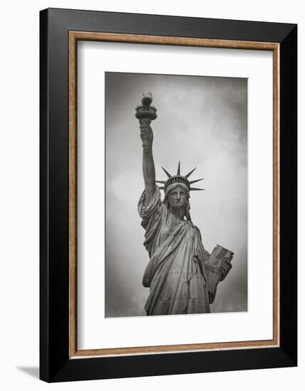 Usa, New York, New York City, Statue of Liberty National Monument-Michele Falzone-Framed Photographic Print