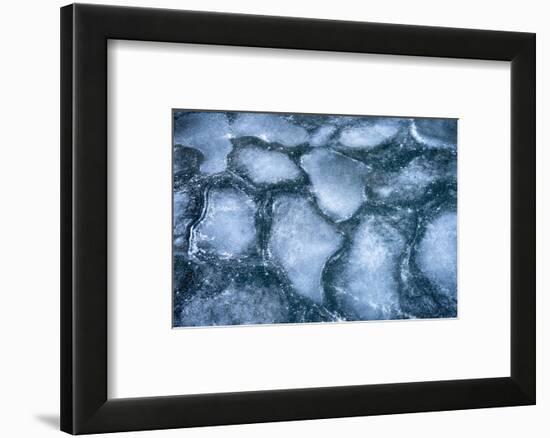 USA, New York State. Ice formations, St. Lawrence River.-Chris Murray-Framed Photographic Print