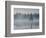 USA, New York State. Morning mist and reflections on Lake Durant, Adirondack Mountains-Chris Murray-Framed Photographic Print