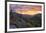 USA, New York State. Sunrise on Mount Baxter in autumn, Adirondack Mountains.-Chris Murray-Framed Premium Photographic Print