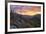 USA, New York State. Sunrise on Mount Baxter in autumn, Adirondack Mountains.-Chris Murray-Framed Premium Photographic Print