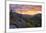 USA, New York State. Sunrise on Mount Baxter in autumn, Adirondack Mountains.-Chris Murray-Framed Premium Photographic Print