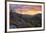 USA, New York State. Sunrise on Mount Baxter in autumn, Adirondack Mountains.-Chris Murray-Framed Premium Photographic Print