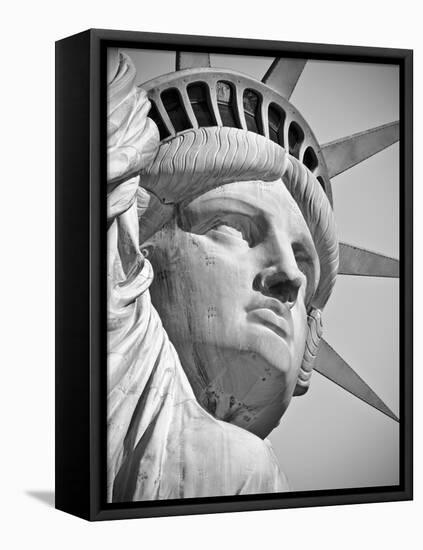 USA, New York, Statue of Liberty-Alan Copson-Framed Premier Image Canvas