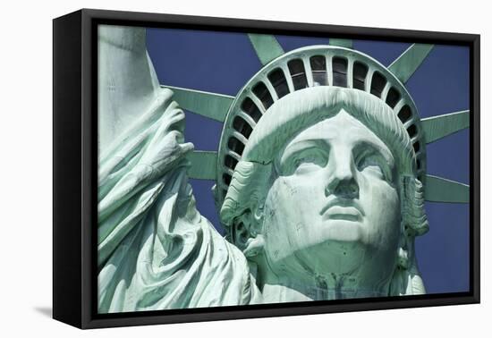 Usa, New York, Statue of Liberty-kropic-Framed Premier Image Canvas