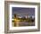 USA, New York. The Brooklyn Bridge and New York City skyline from DUMBO.-Hollice Looney-Framed Photographic Print