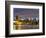 USA, New York. The Brooklyn Bridge and New York City skyline from DUMBO.-Hollice Looney-Framed Photographic Print