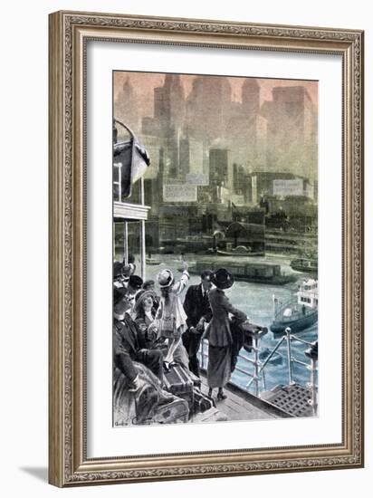 USA, New York-Andre Castaigne-Framed Art Print