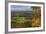 USA, North Carolina, Blowing Rock, Autumn Landscape Off of the Blue Ridge Parkway-Walter Bibikow-Framed Photographic Print