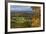 USA, North Carolina, Blowing Rock, Autumn Landscape Off of the Blue Ridge Parkway-Walter Bibikow-Framed Photographic Print