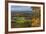 USA, North Carolina, Blowing Rock, Autumn Landscape Off of the Blue Ridge Parkway-Walter Bibikow-Framed Photographic Print