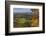 USA, North Carolina, Blowing Rock, Autumn Landscape Off of the Blue Ridge Parkway-Walter Bibikow-Framed Photographic Print