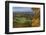 USA, North Carolina, Blowing Rock, Autumn Landscape Off of the Blue Ridge Parkway-Walter Bibikow-Framed Photographic Print