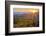 USA, North Carolina, Blue Ridge Parkway. Autumn sunset from Beacon Heights-Ann Collins-Framed Photographic Print