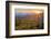 USA, North Carolina, Blue Ridge Parkway. Autumn sunset from Beacon Heights-Ann Collins-Framed Photographic Print