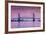 USA, North Carolina, Wilmington, Cape Fear Memorial Bridge-Walter Bibikow-Framed Photographic Print