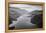 USA, Oregon, Aerial Landscape Looking West Down the Columbia Gorge-Rick A Brown-Framed Premier Image Canvas