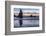 USA, Oregon, Bandon Beach. Pacific Ocean sea stacks at sunset.-Jaynes Gallery-Framed Photographic Print