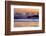 USA, Oregon, Bandon. Beach sunset.-Jaynes Gallery-Framed Photographic Print