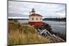USA, Oregon, Bandon. Landscape with Coquille River Lighthouse.-Jaynes Gallery-Mounted Photographic Print
