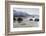 USA Oregon, Cannon Beach. Fog Rises over Coastline at Low Tide-Jean Carter-Framed Photographic Print