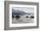 USA Oregon, Cannon Beach. Fog Rises over Coastline at Low Tide-Jean Carter-Framed Photographic Print