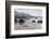 USA Oregon, Cannon Beach. Fog Rises over Coastline at Low Tide-Jean Carter-Framed Photographic Print