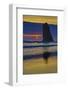 USA, Oregon, Cannon Beach. Sunset on Lone Seastack-Jean Carter-Framed Photographic Print