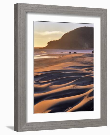 USA, Oregon, Cape Sebastian. Beach Landscape-Steve Terrill-Framed Photographic Print