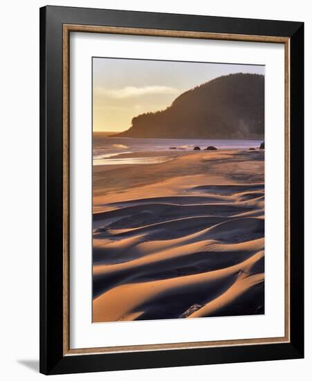 USA, Oregon, Cape Sebastian. Beach Landscape-Steve Terrill-Framed Photographic Print