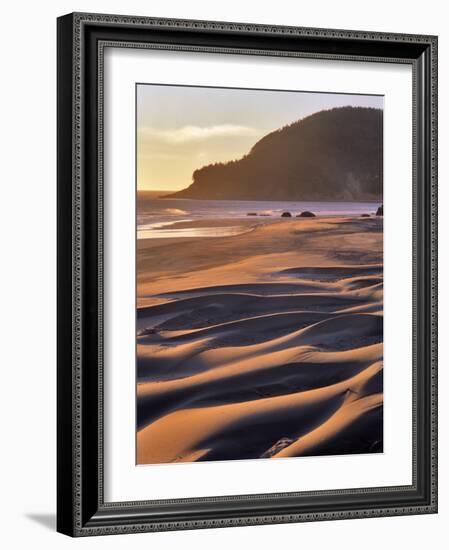 USA, Oregon, Cape Sebastian. Beach Landscape-Steve Terrill-Framed Photographic Print