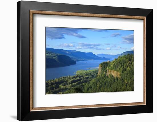 USA, Oregon, Chanticleer Point, Vista House and the Columbia Gorge.-Rick A^ Brown-Framed Photographic Print