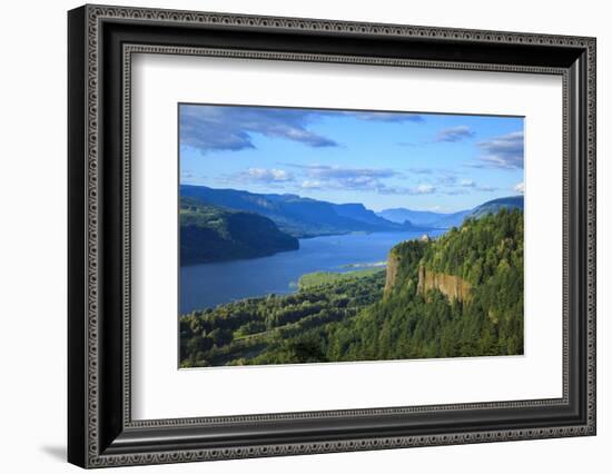 USA, Oregon, Chanticleer Point, Vista House and the Columbia Gorge.-Rick A^ Brown-Framed Photographic Print