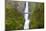 USA, Oregon, Columbia Gorge, Multnomah Falls Cascades from High Above-Terry Eggers-Mounted Photographic Print