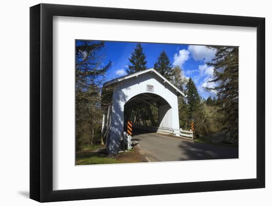 USA, Oregon, Hannah Bridge-Rick A Brown-Framed Photographic Print