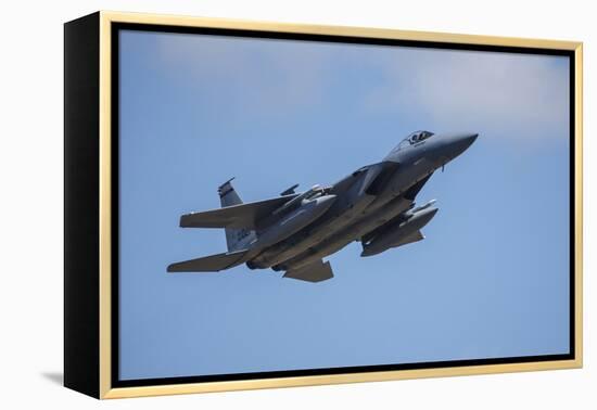 USA, Oregon, Hillsboro, F-15C Eagles.-Rick A Brown-Framed Premier Image Canvas