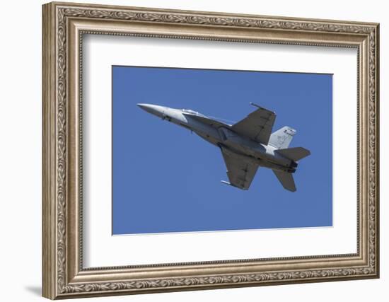 USA, Oregon, Hillsboro, FA-18F Super Hornet.-Rick A Brown-Framed Photographic Print