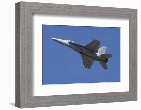 USA, Oregon, Hillsboro, FA-18F Super Hornet.-Rick A Brown-Framed Photographic Print